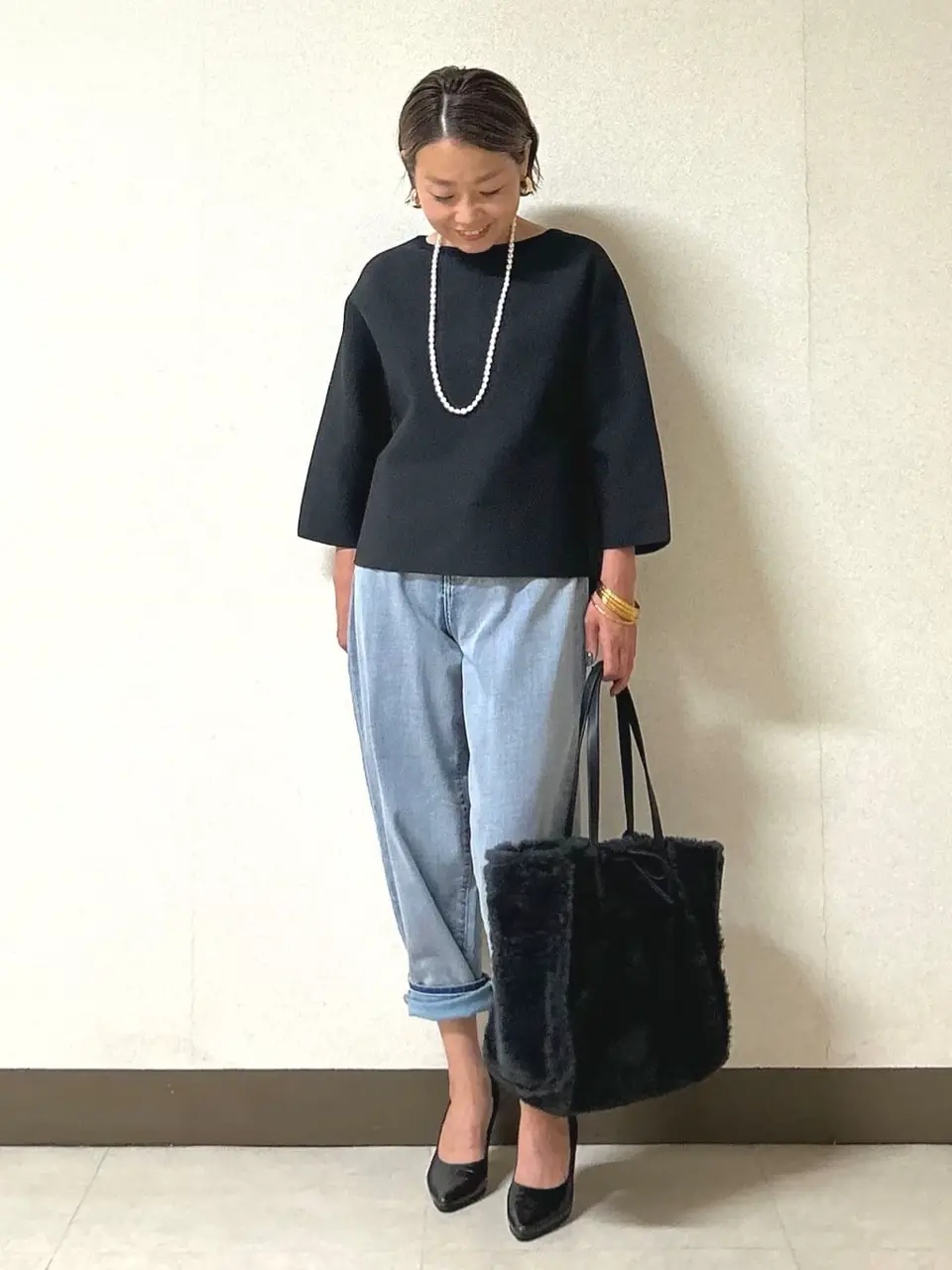 自由区 坂本 コーディネート画像