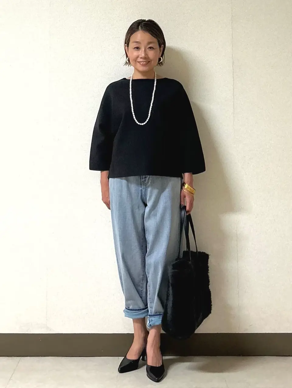 自由区 坂本 コーディネート画像