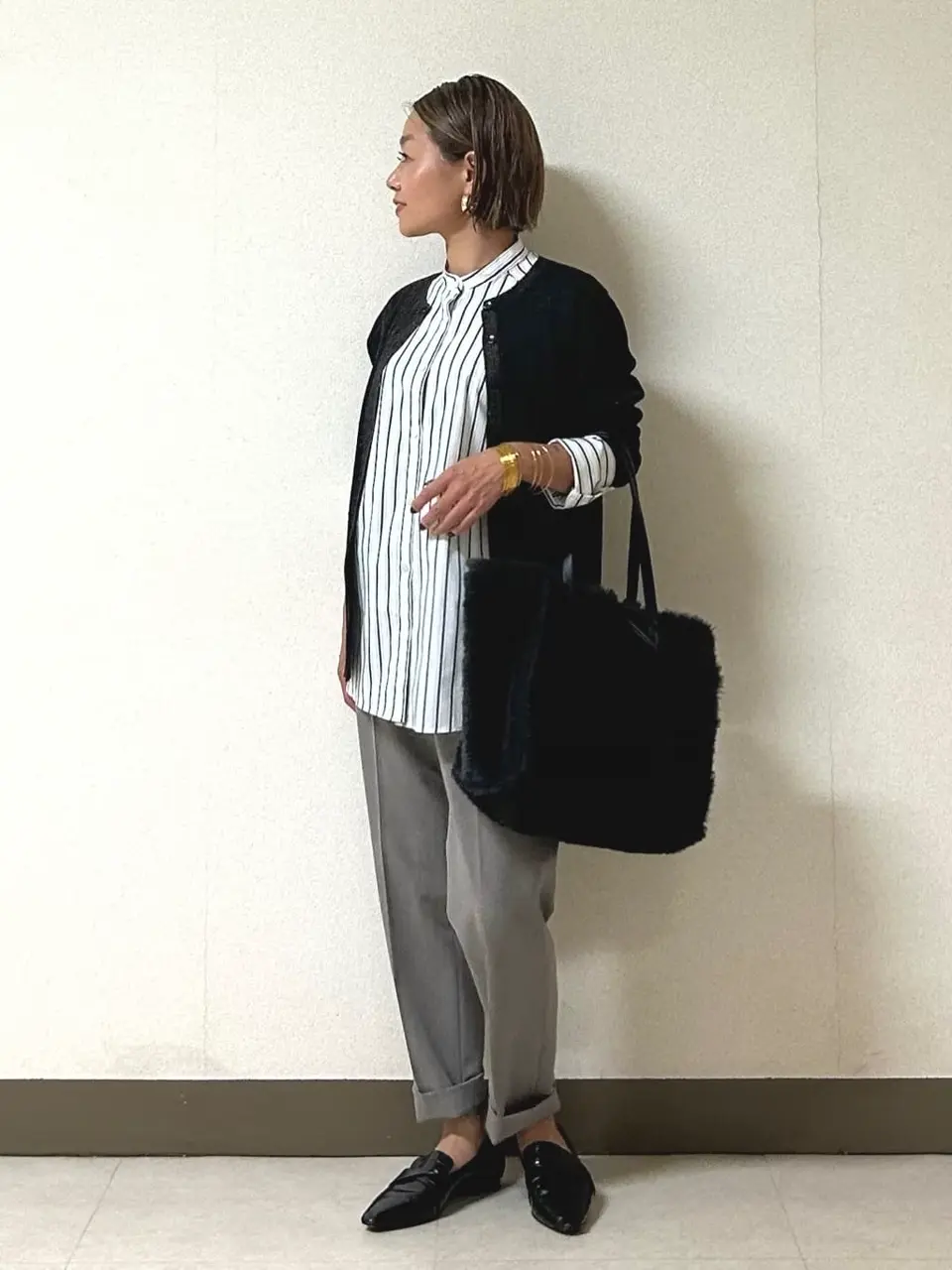 自由区 坂本 コーディネート画像