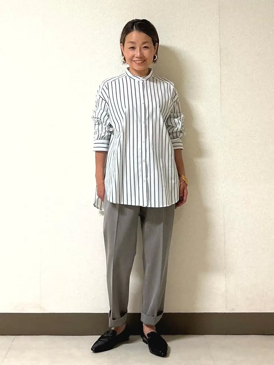 自由区 坂本 コーディネート画像