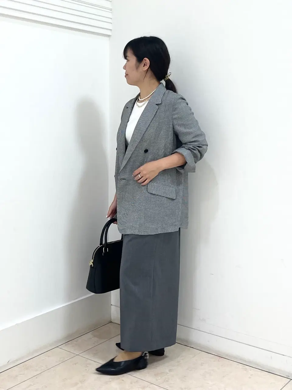 自由区 misato コーディネート画像