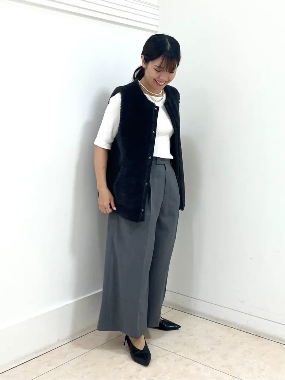 自由区 misato コーディネート画像