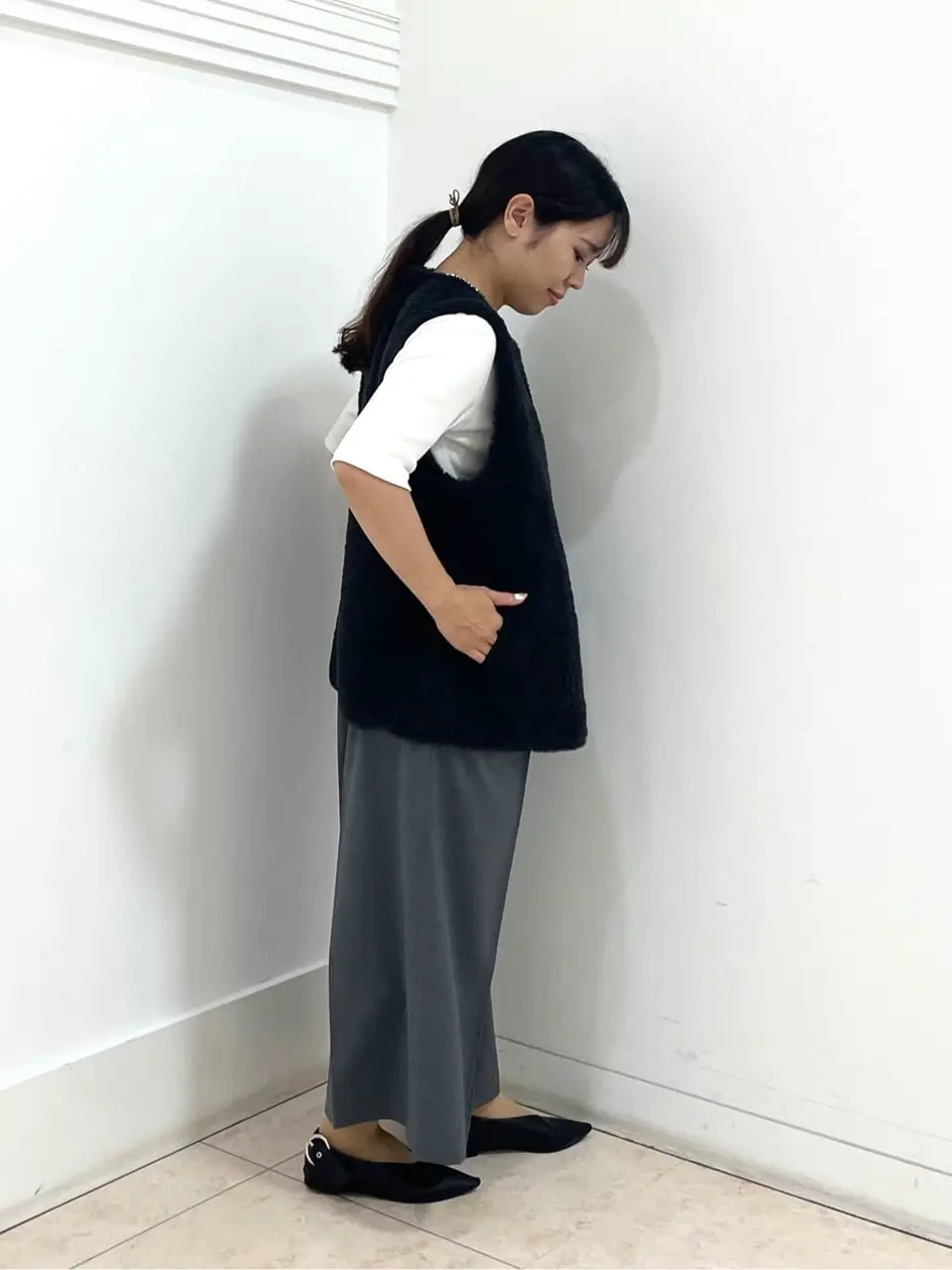 自由区 misato コーディネート画像