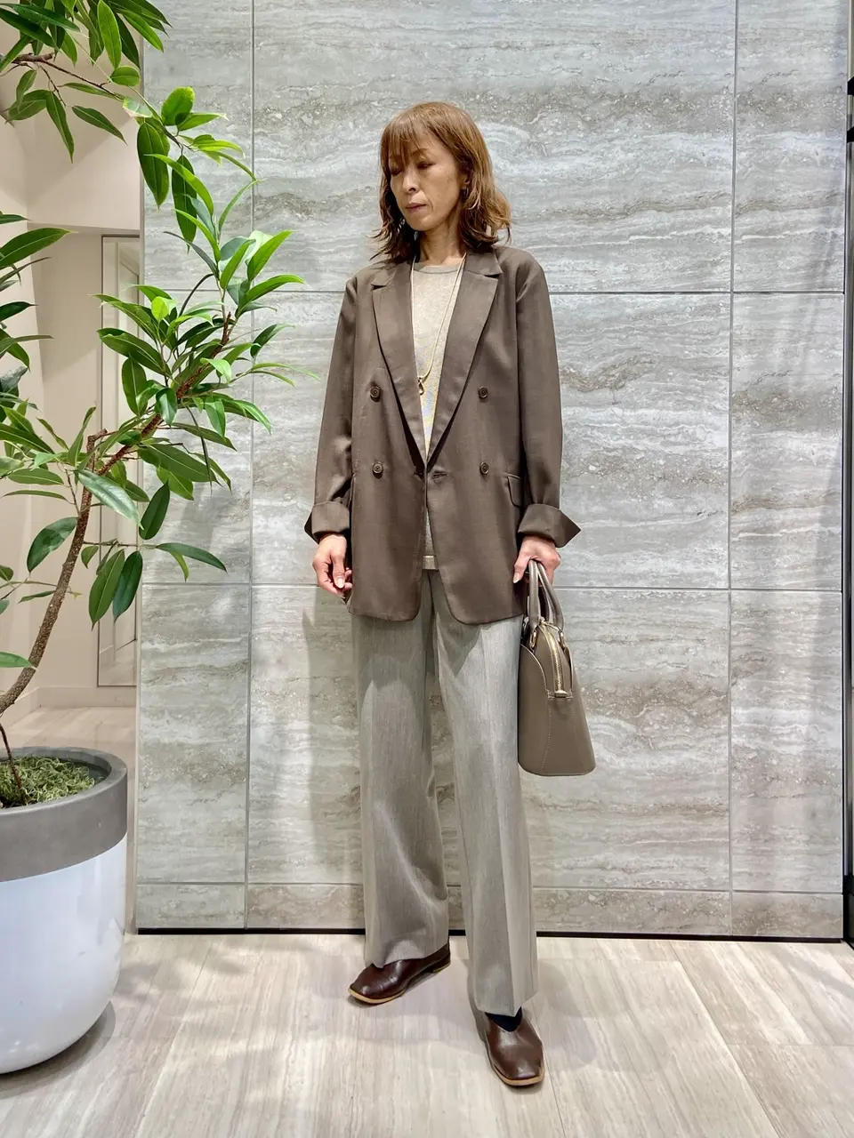 自由区 Ishii コーディネート画像