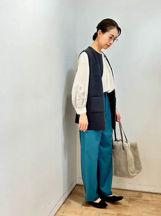 自由区 中尾 コーディネート画像