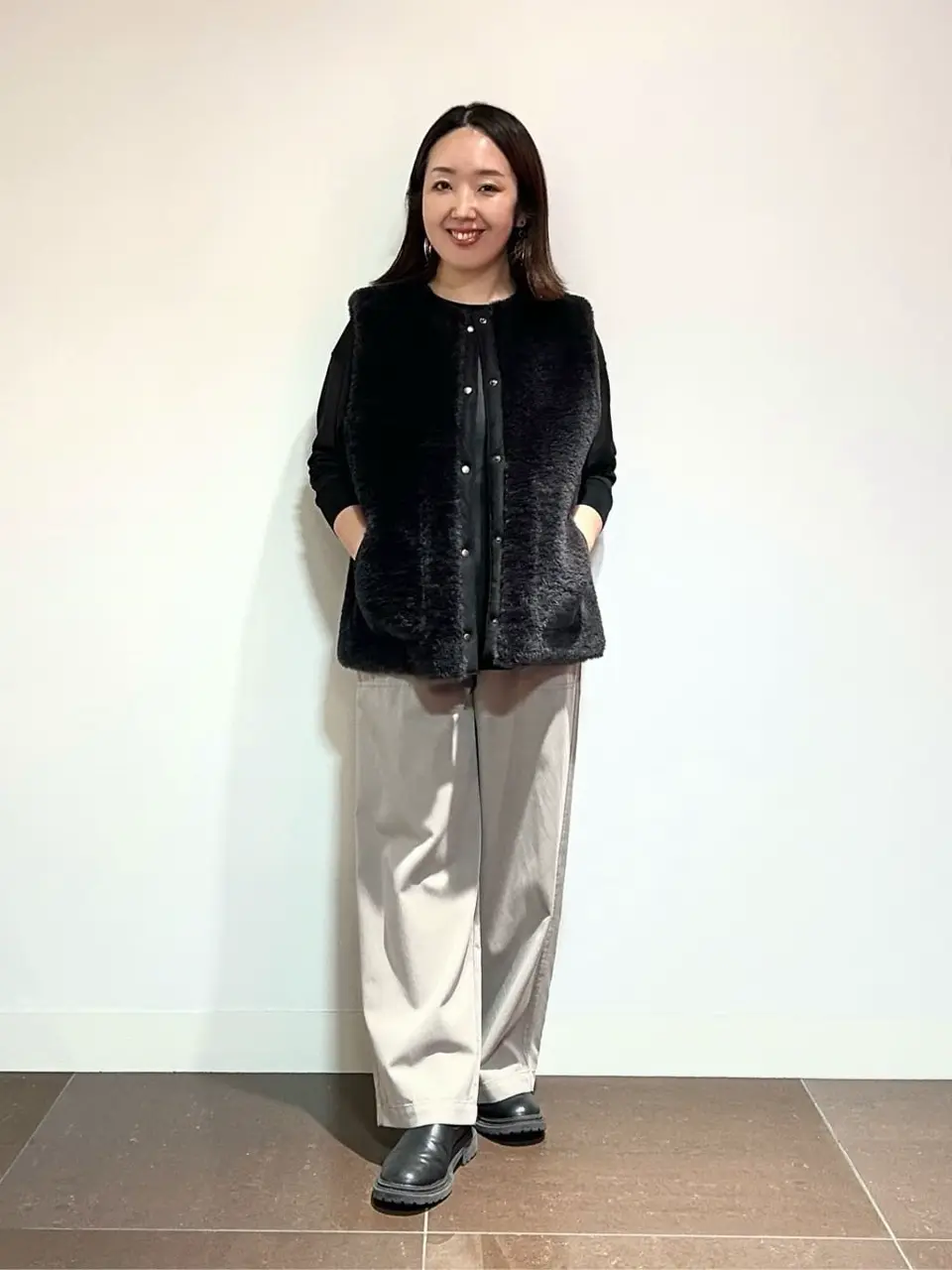 自由区 清水 コーディネート画像