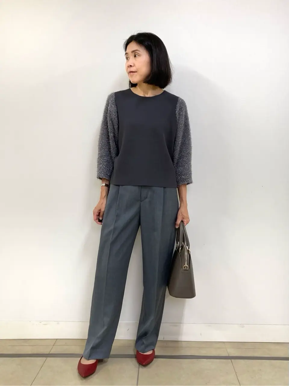 自由区 成川 コーディネート画像