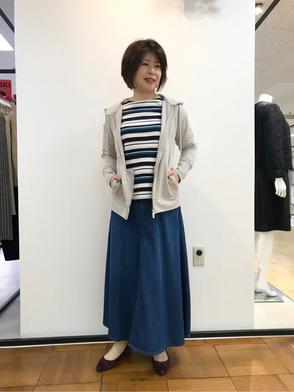 自由区 松瀬 コーディネート画像