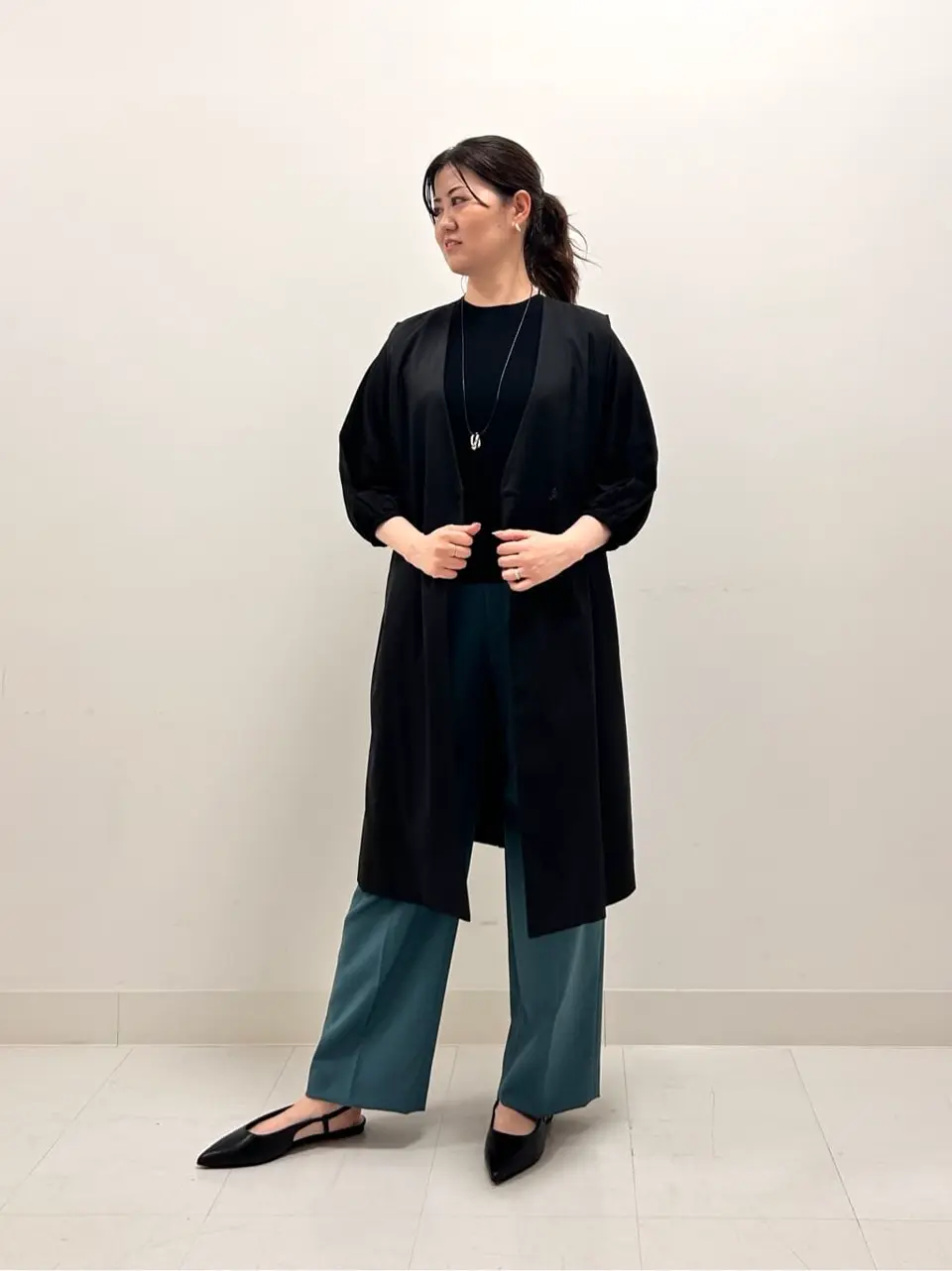 自由区 スタッフ コーディネート画像