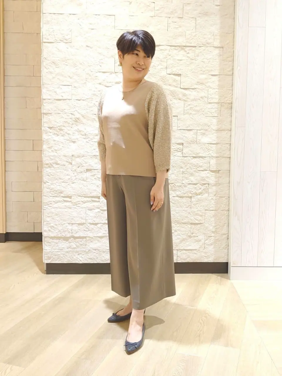 自由区 田中 コーディネート画像