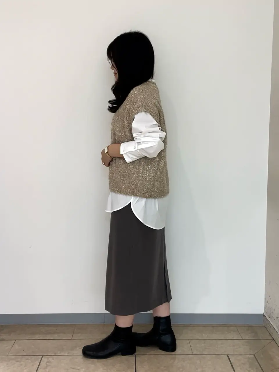 自由区 坪田 コーディネート画像