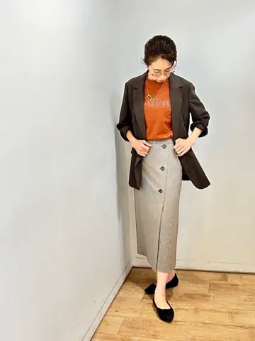 自由区 中尾 コーディネート画像