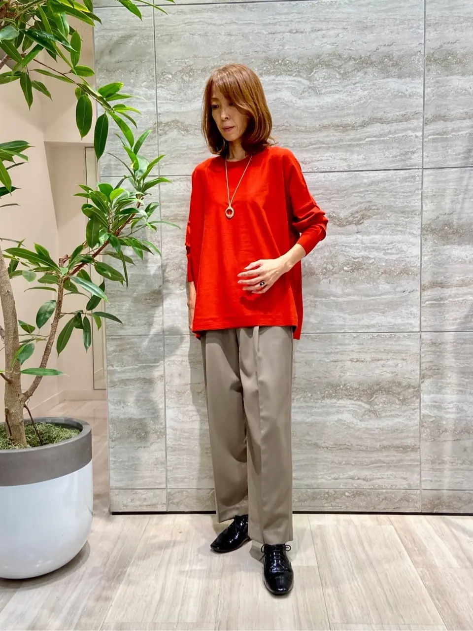 自由区 Ishii コーディネート画像