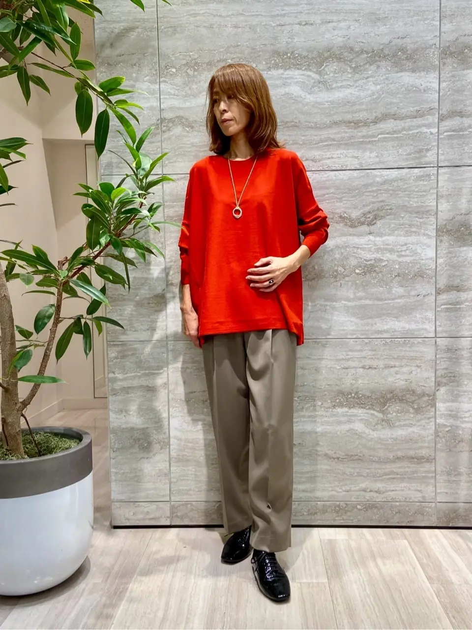 自由区 Ishii コーディネート画像