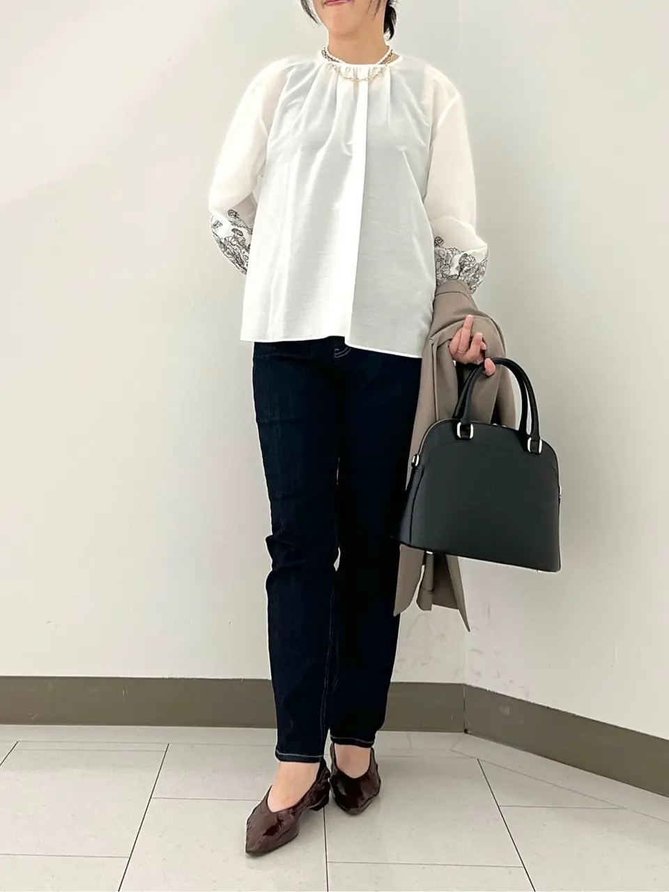 自由区 南 コーディネート画像