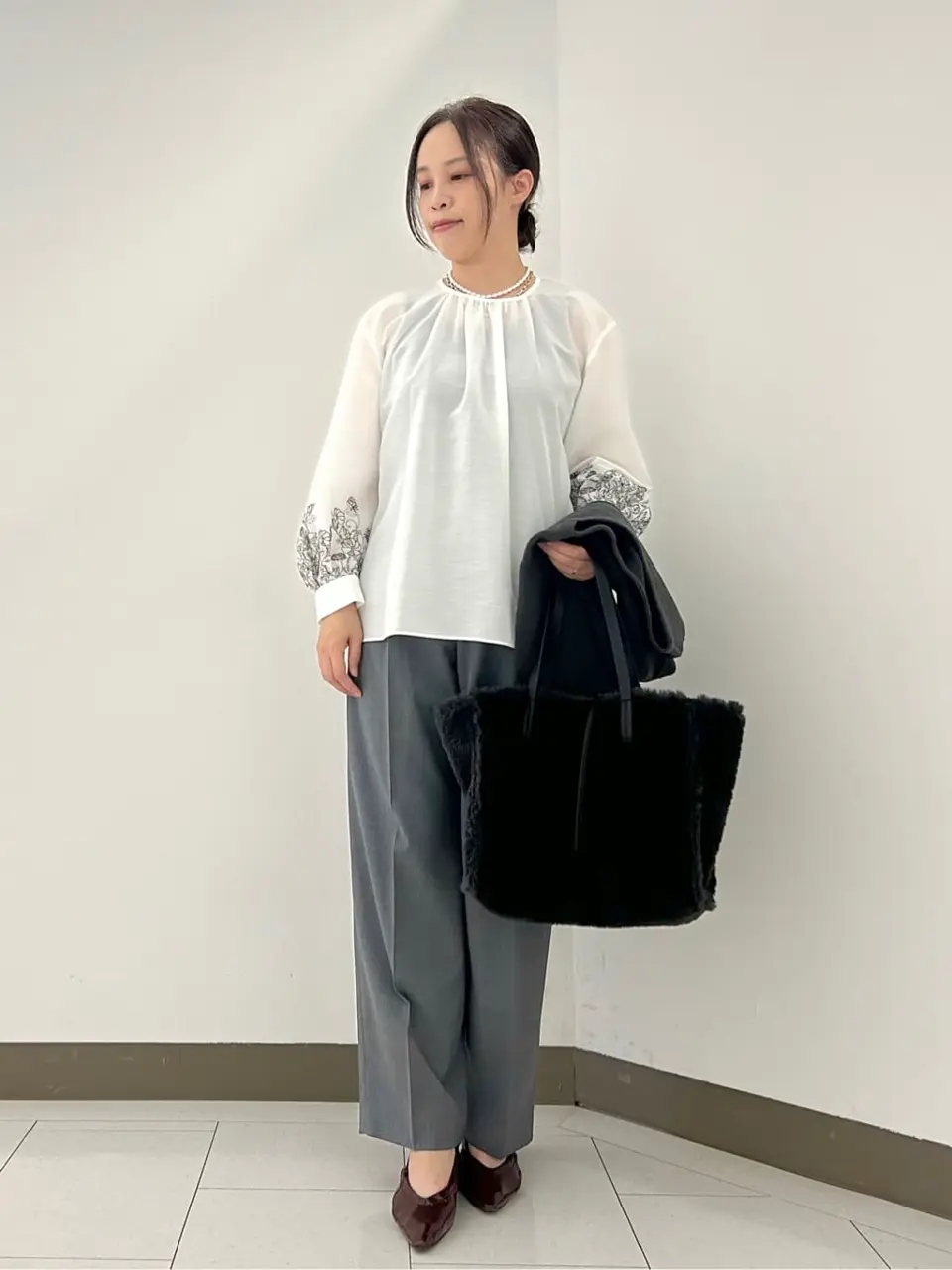 自由区 南 コーディネート画像