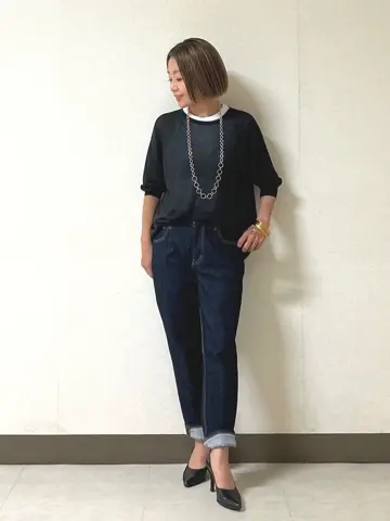 自由区 坂本 コーディネート画像