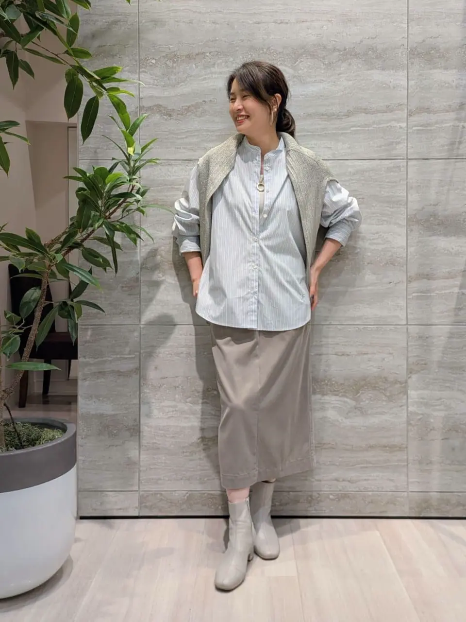 自由区 Nakai コーディネート画像