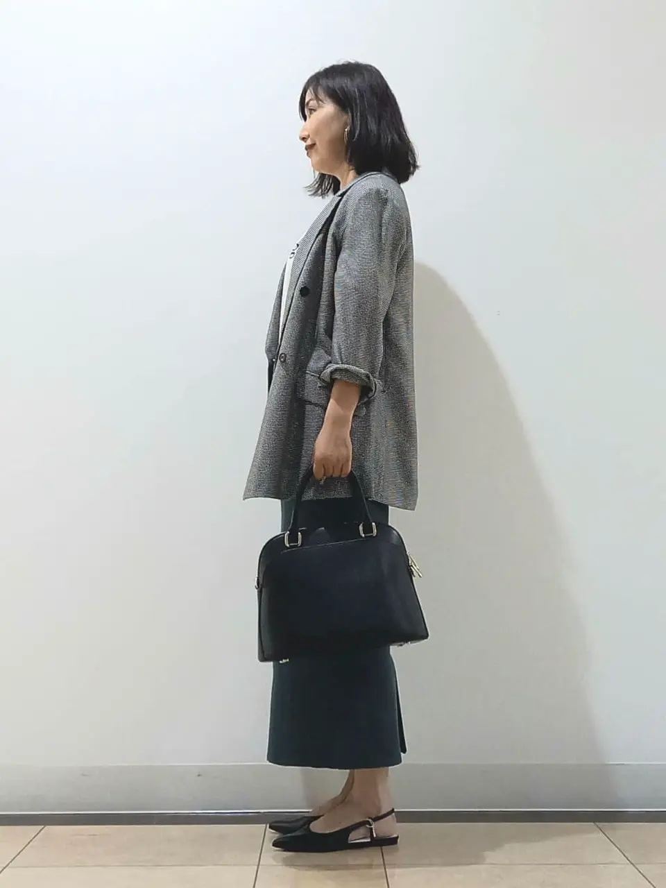 自由区 中川 コーディネート画像