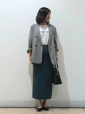 自由区 中川 コーディネート画像