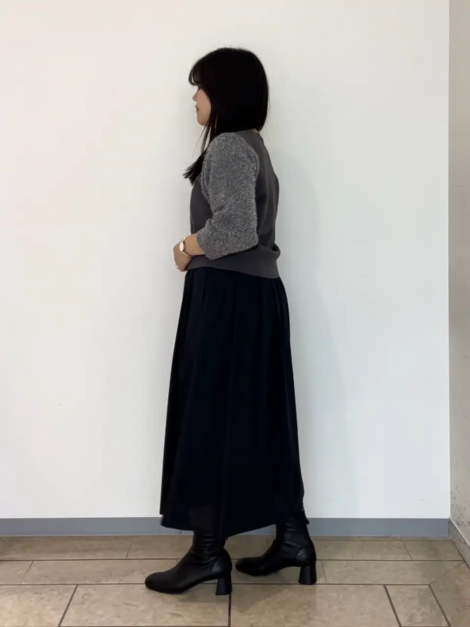 自由区 坪田 コーディネート画像