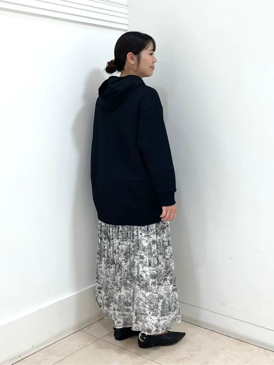 自由区 misato コーディネート画像