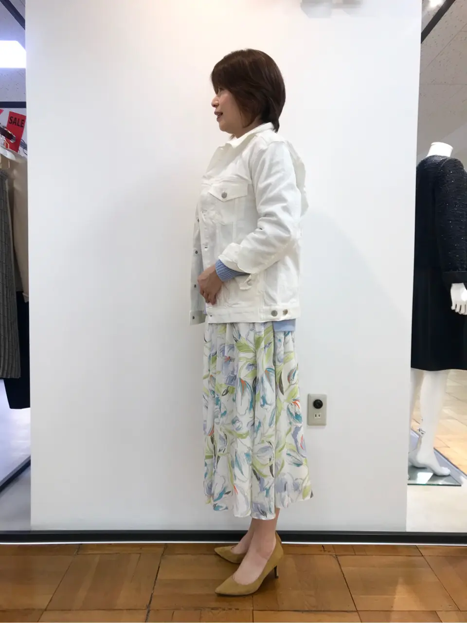 自由区 松瀬 コーディネート画像