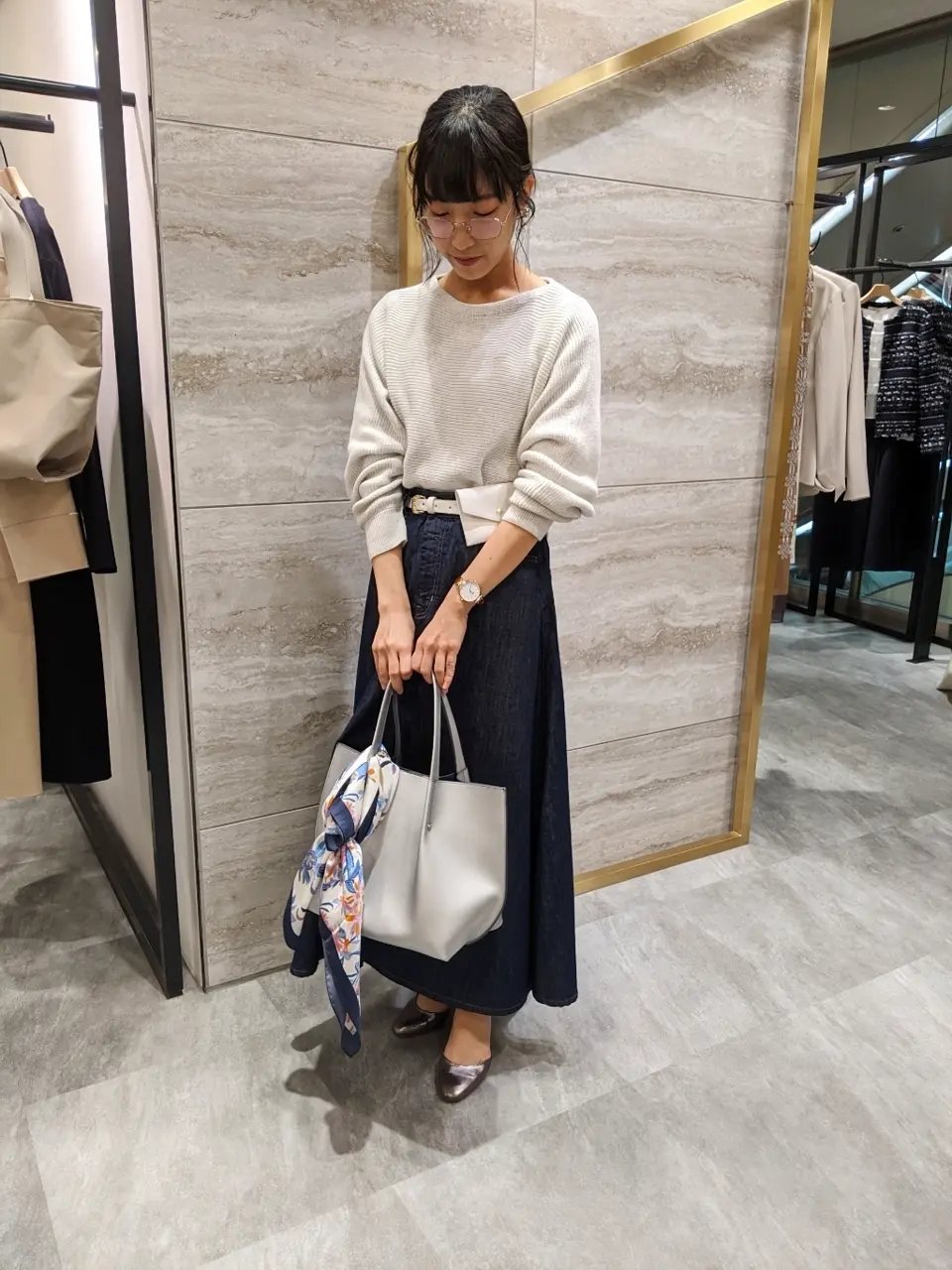 自由区 スタッフ コーディネート画像