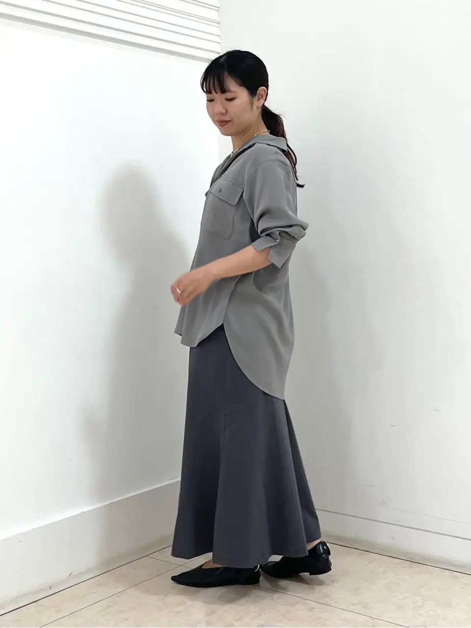 自由区 misato コーディネート画像