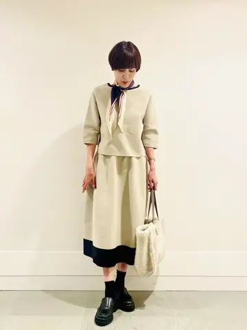 自由区 冨樫 コーディネート画像