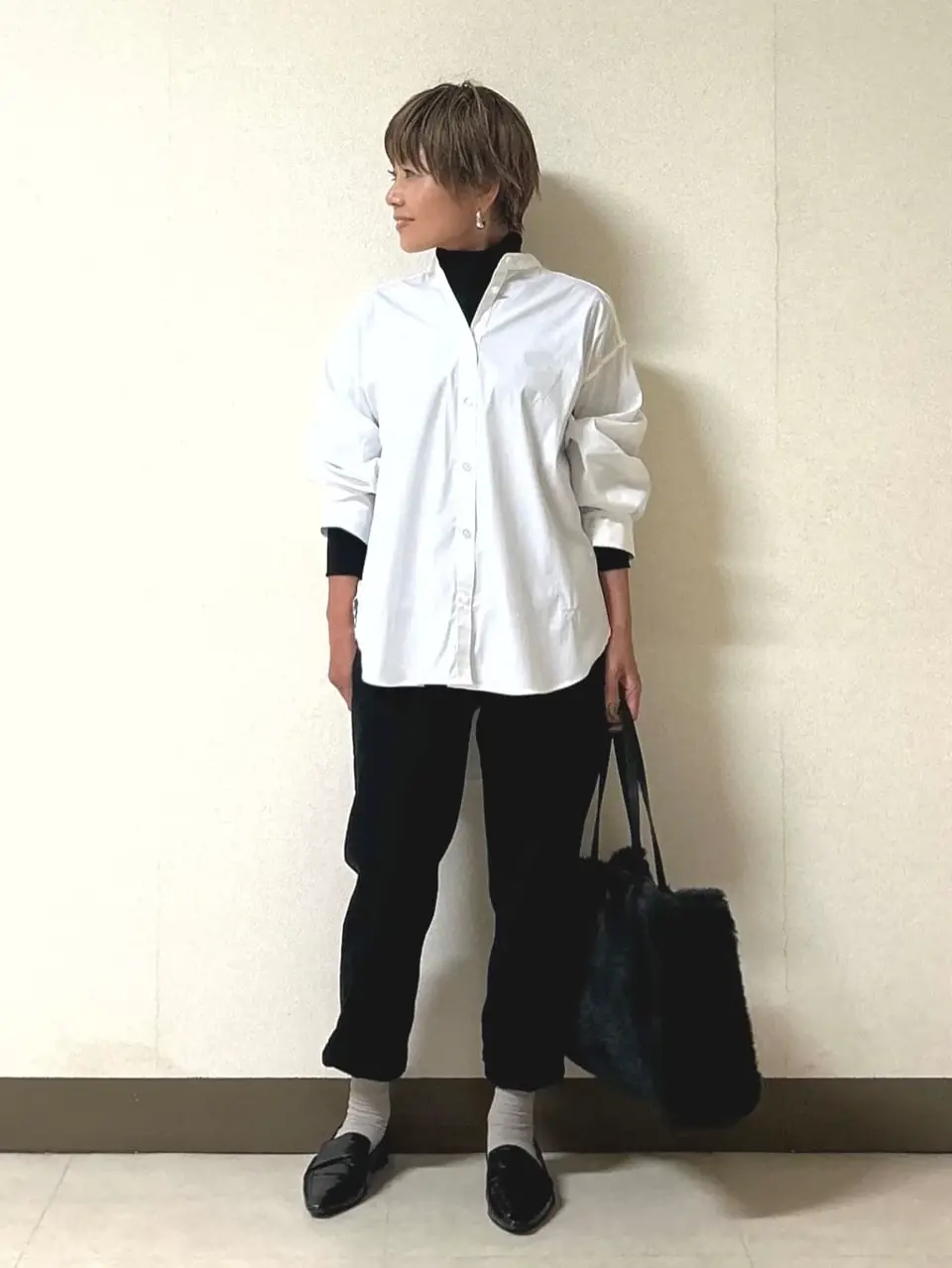 自由区 坂本 コーディネート画像