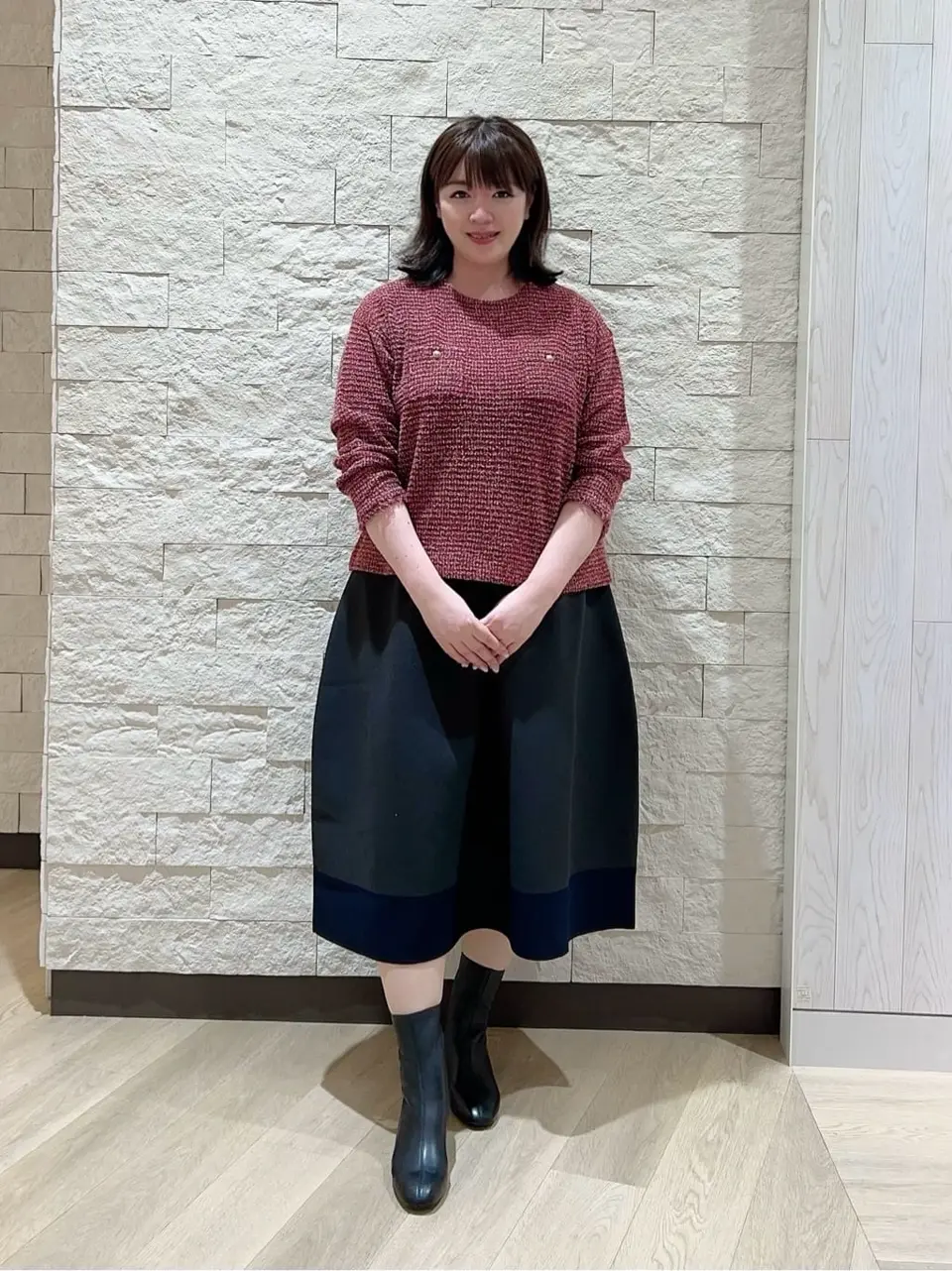 自由区 うめだ コーディネート画像