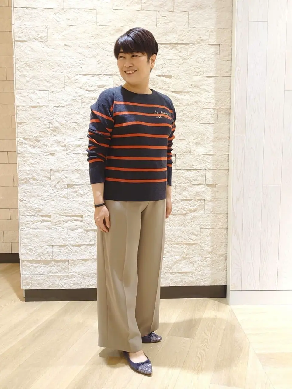 自由区 田中 コーディネート画像