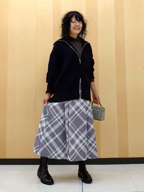 自由区 杉澤 コーディネート画像