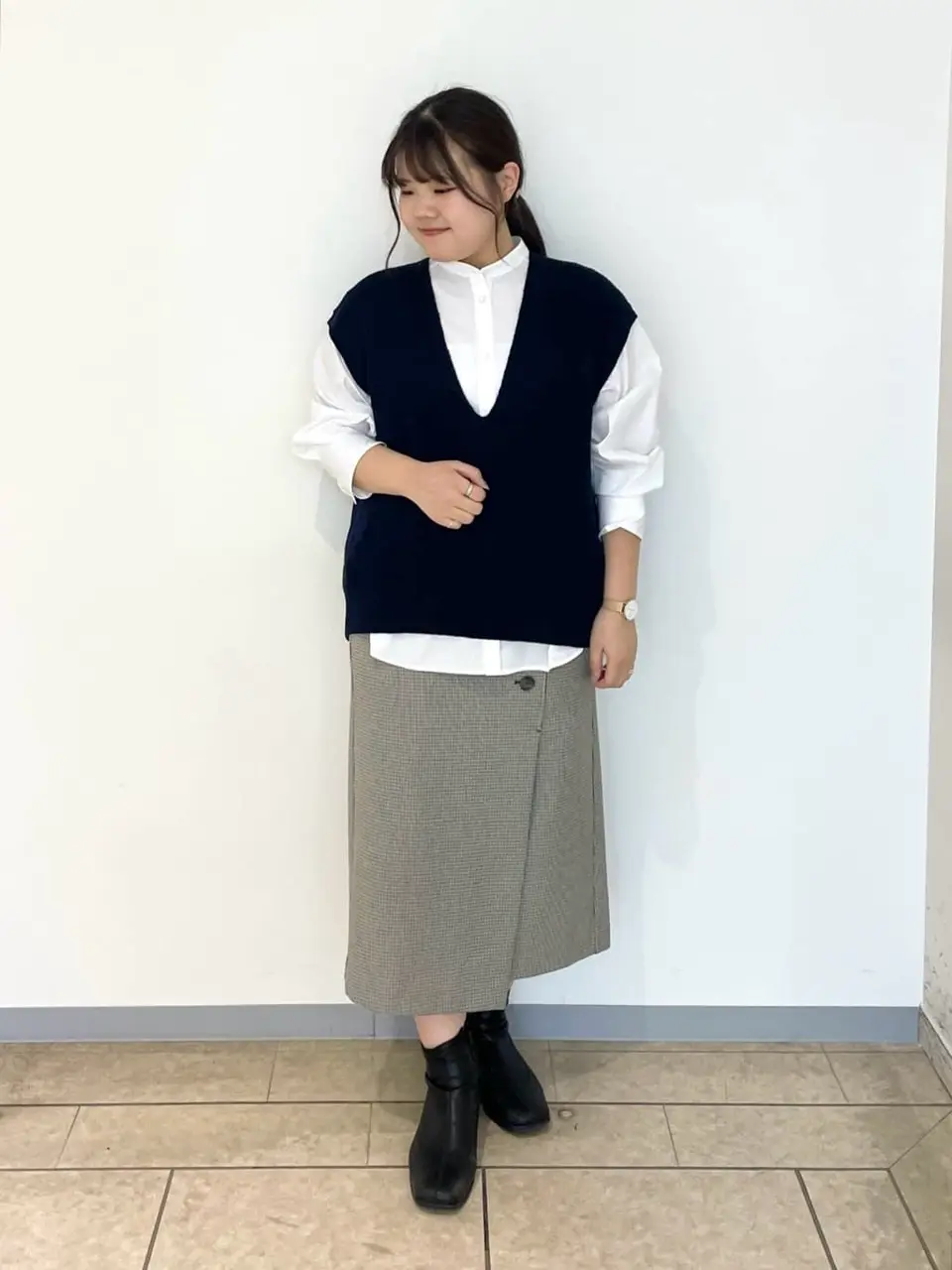 自由区 坪田 コーディネート画像