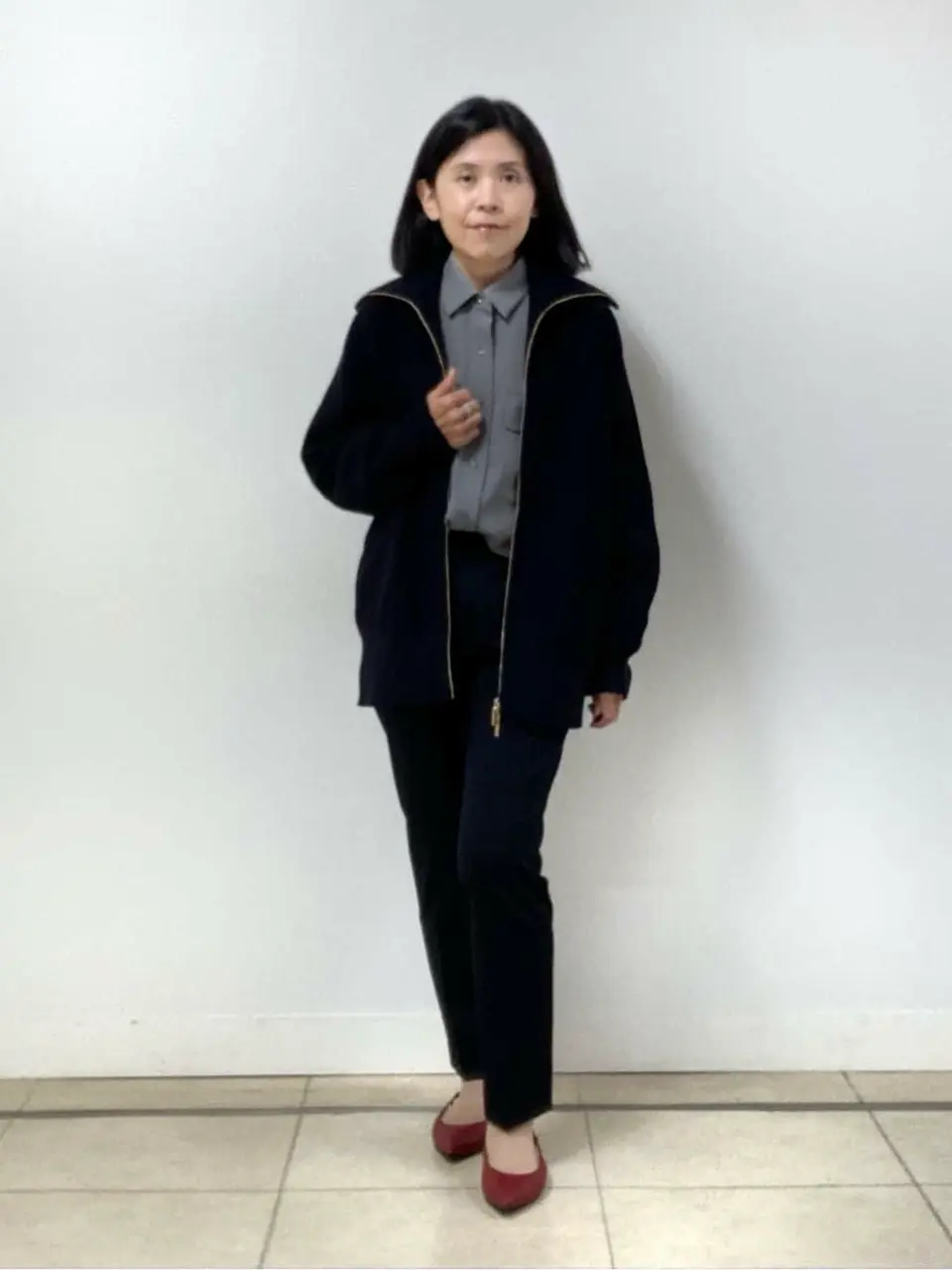 自由区 成川 コーディネート画像