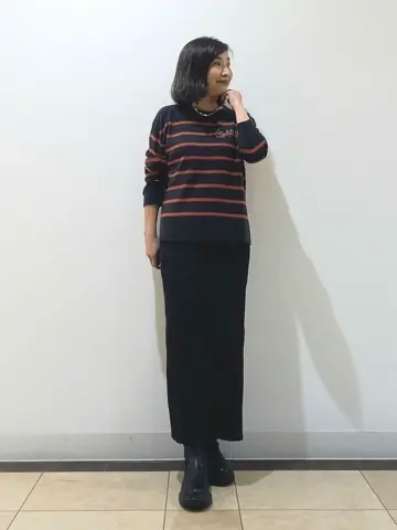 自由区 中川 コーディネート画像