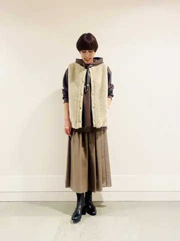 自由区 冨樫 コーディネート画像