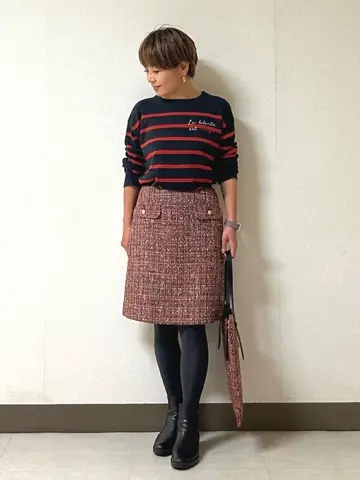 自由区 坂本 コーディネート画像