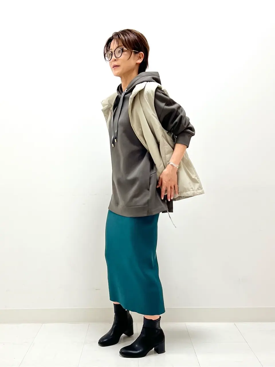 自由区 中野 コーディネート画像