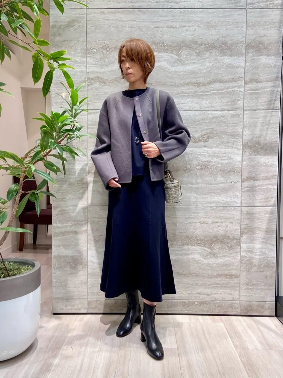 自由区 Ishii コーディネート画像