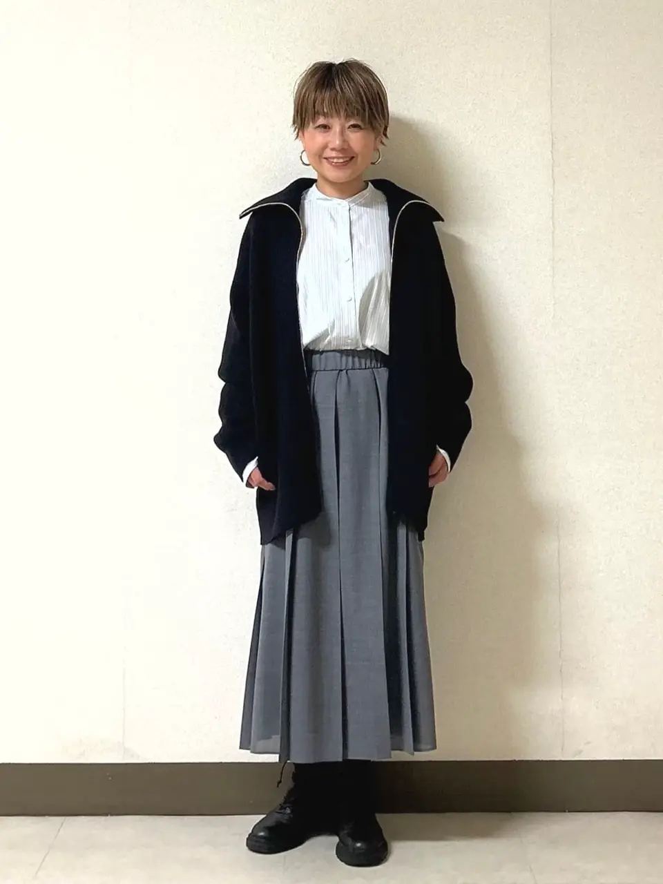 自由区 坂本 コーディネート画像