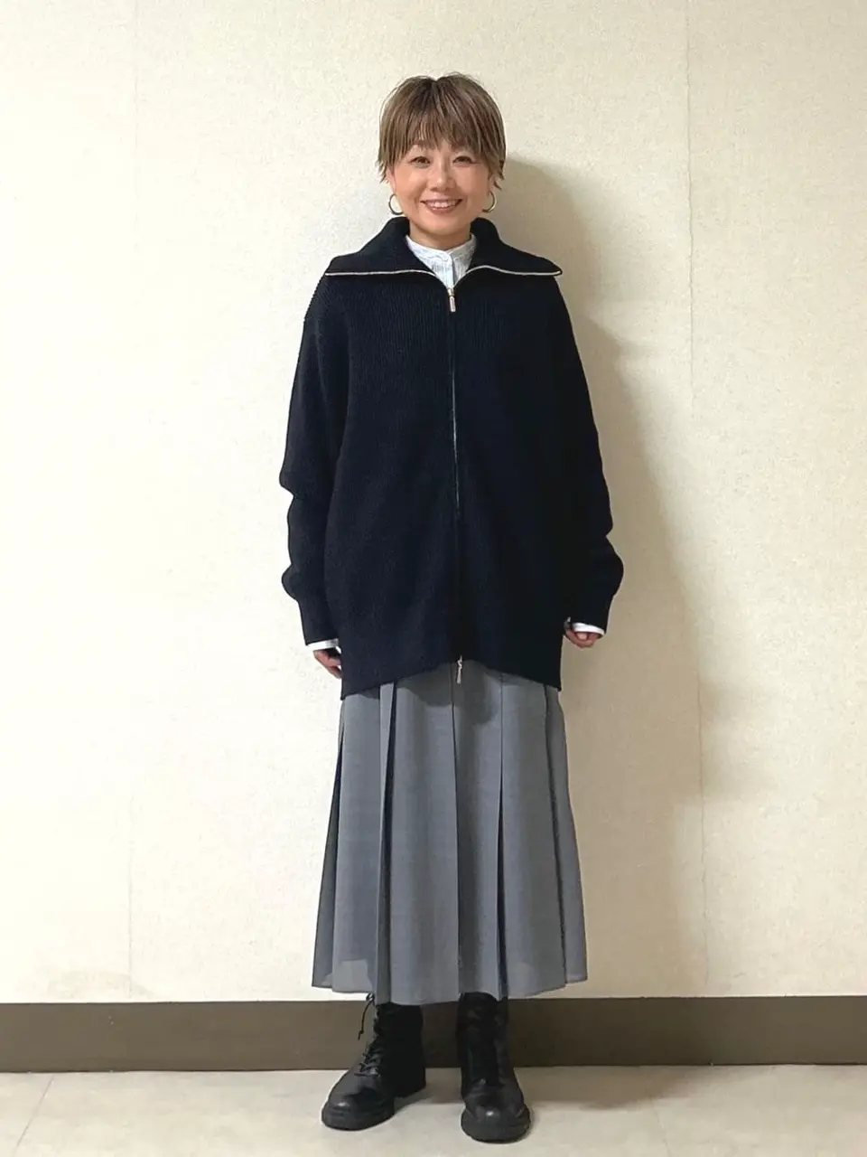 自由区 坂本 コーディネート画像