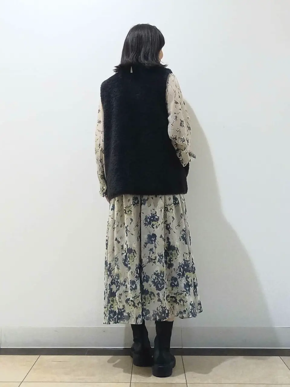 自由区 中川 コーディネート画像