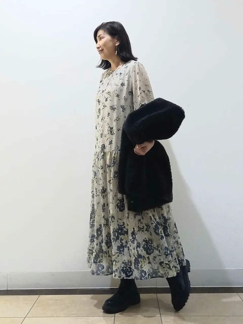 自由区 中川 コーディネート画像