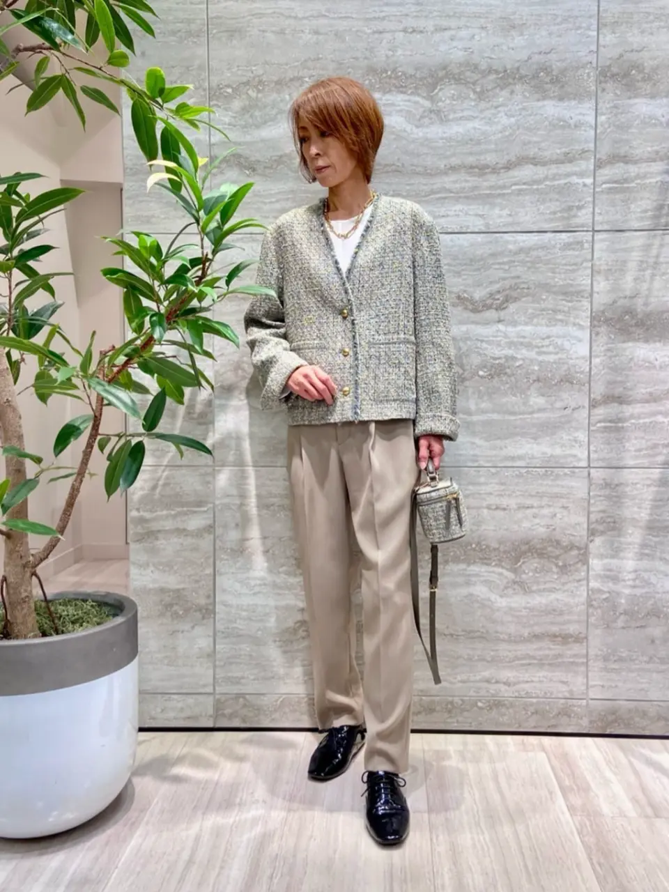 自由区 Ishii コーディネート画像