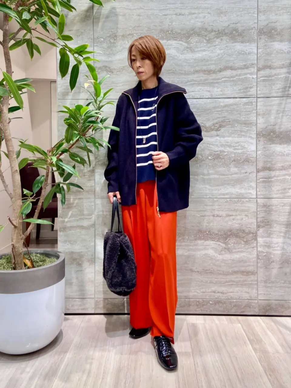 自由区 Ishii コーディネート画像