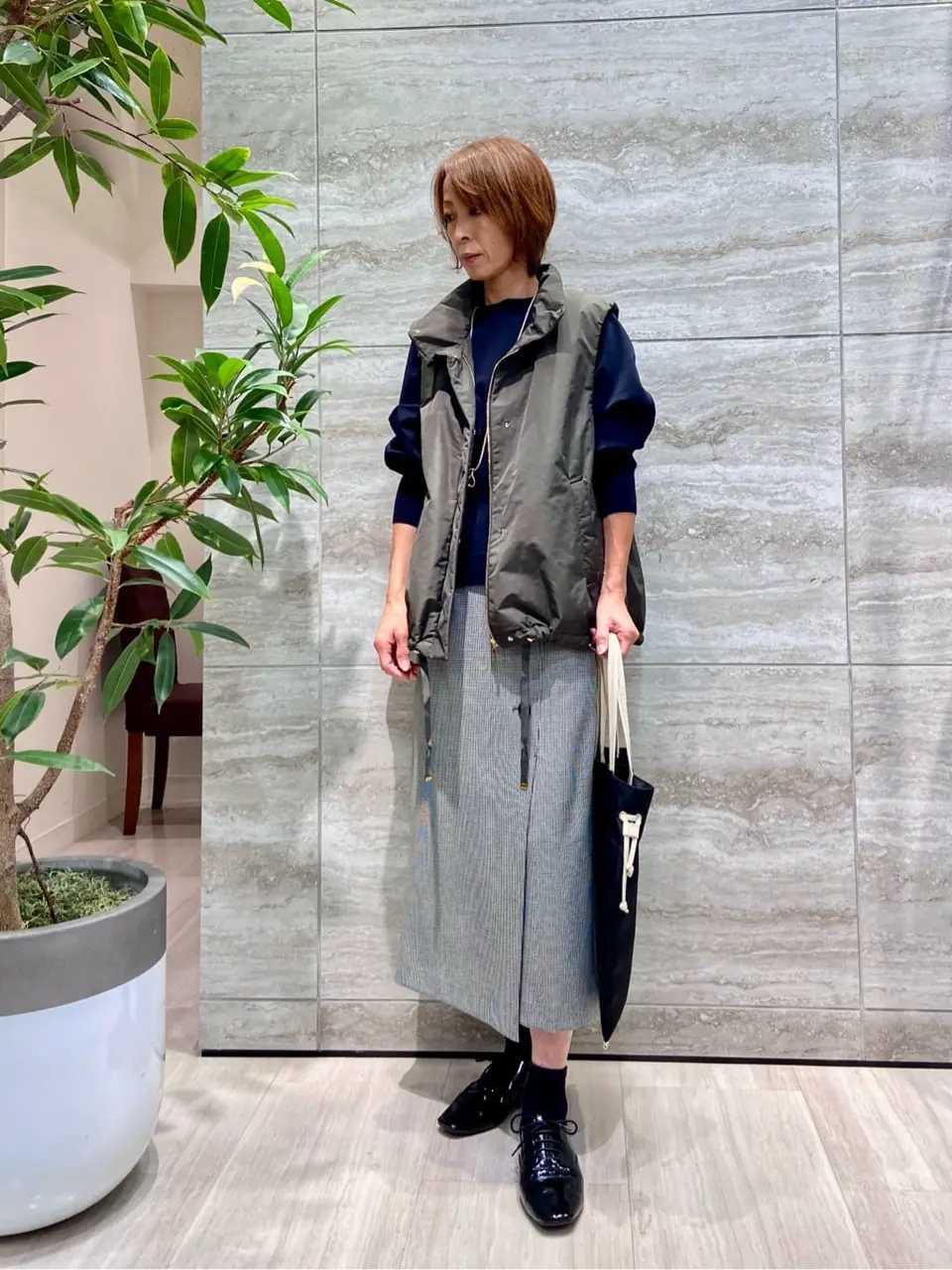 自由区 Ishii コーディネート画像