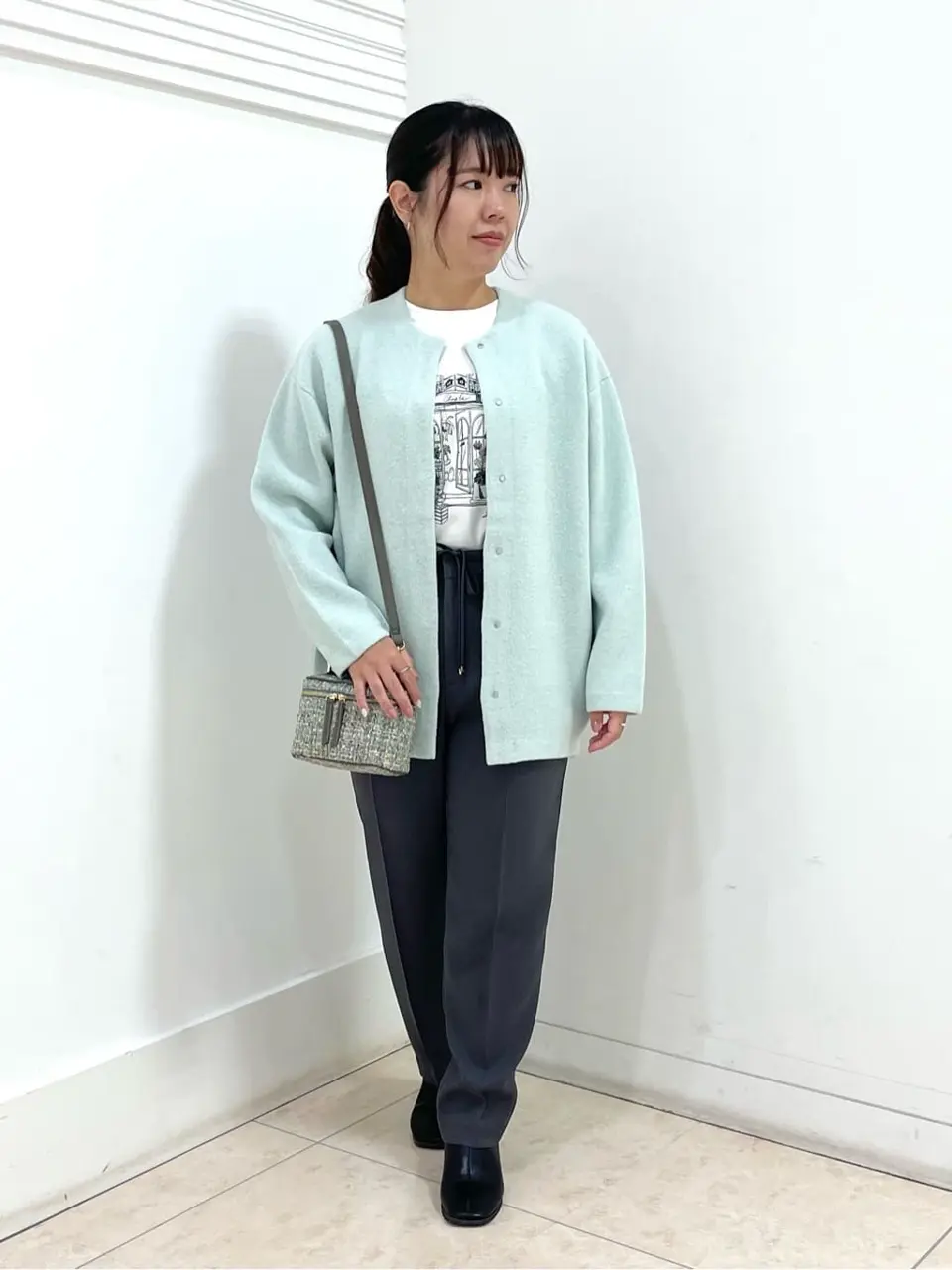 自由区 misato コーディネート画像