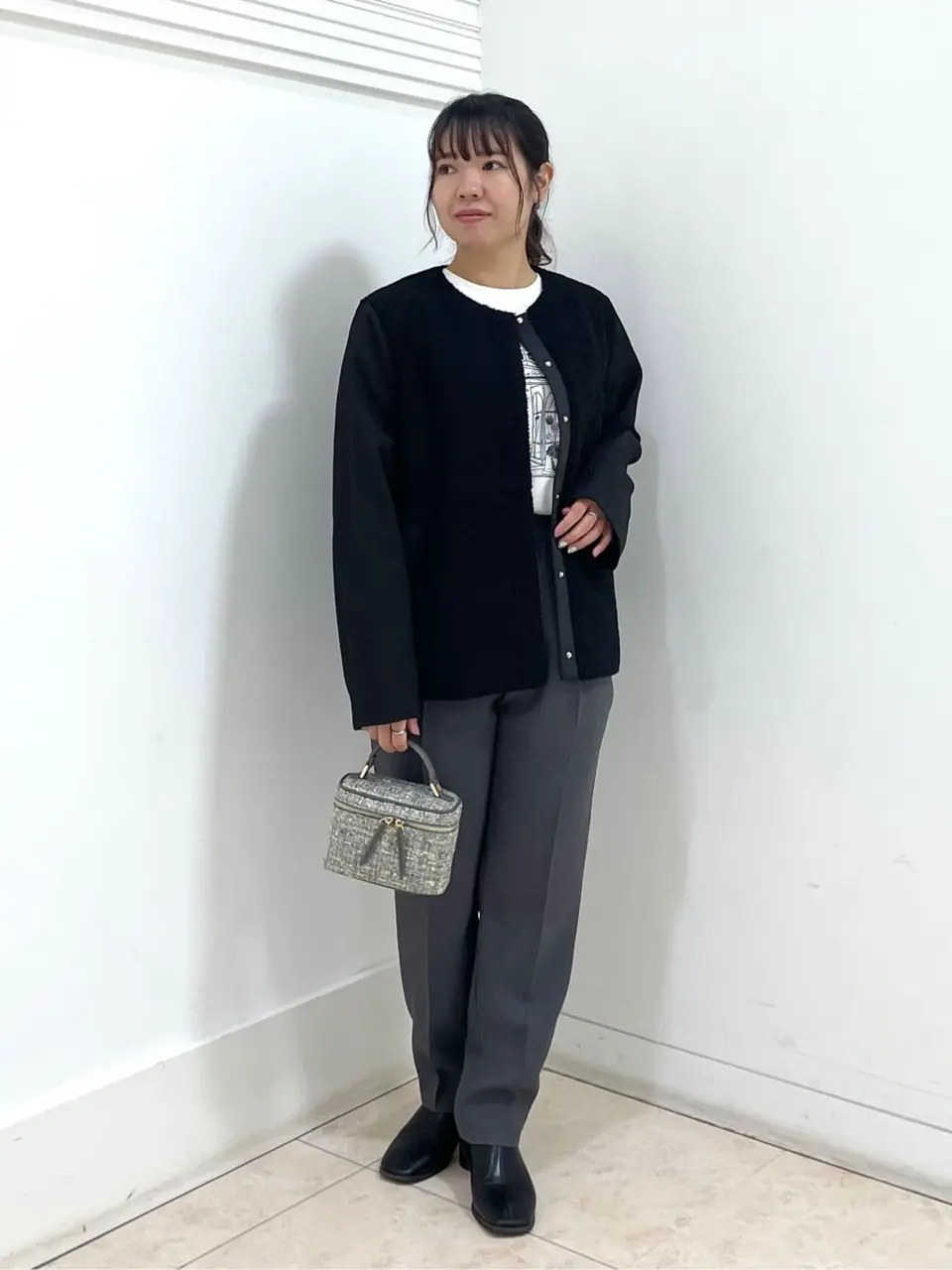 自由区 misato コーディネート画像